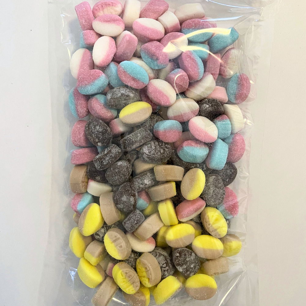 Swedish Bubs Goody Mix – TikTok Viral Scandinavian Candy with Sour Banana, Toffee, Raspberry, Blueberry, Strawberry & Vanilla