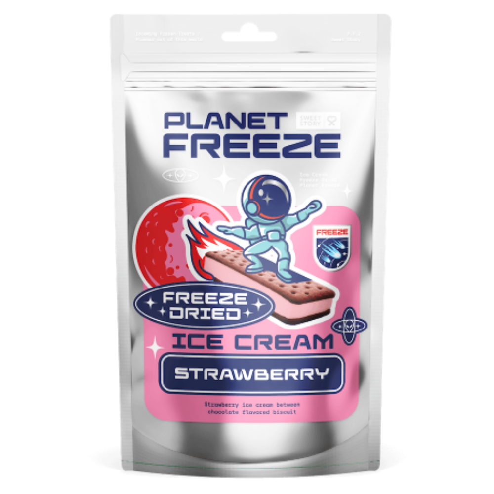 Strawberry Ice Cream Freeze Dried 40g