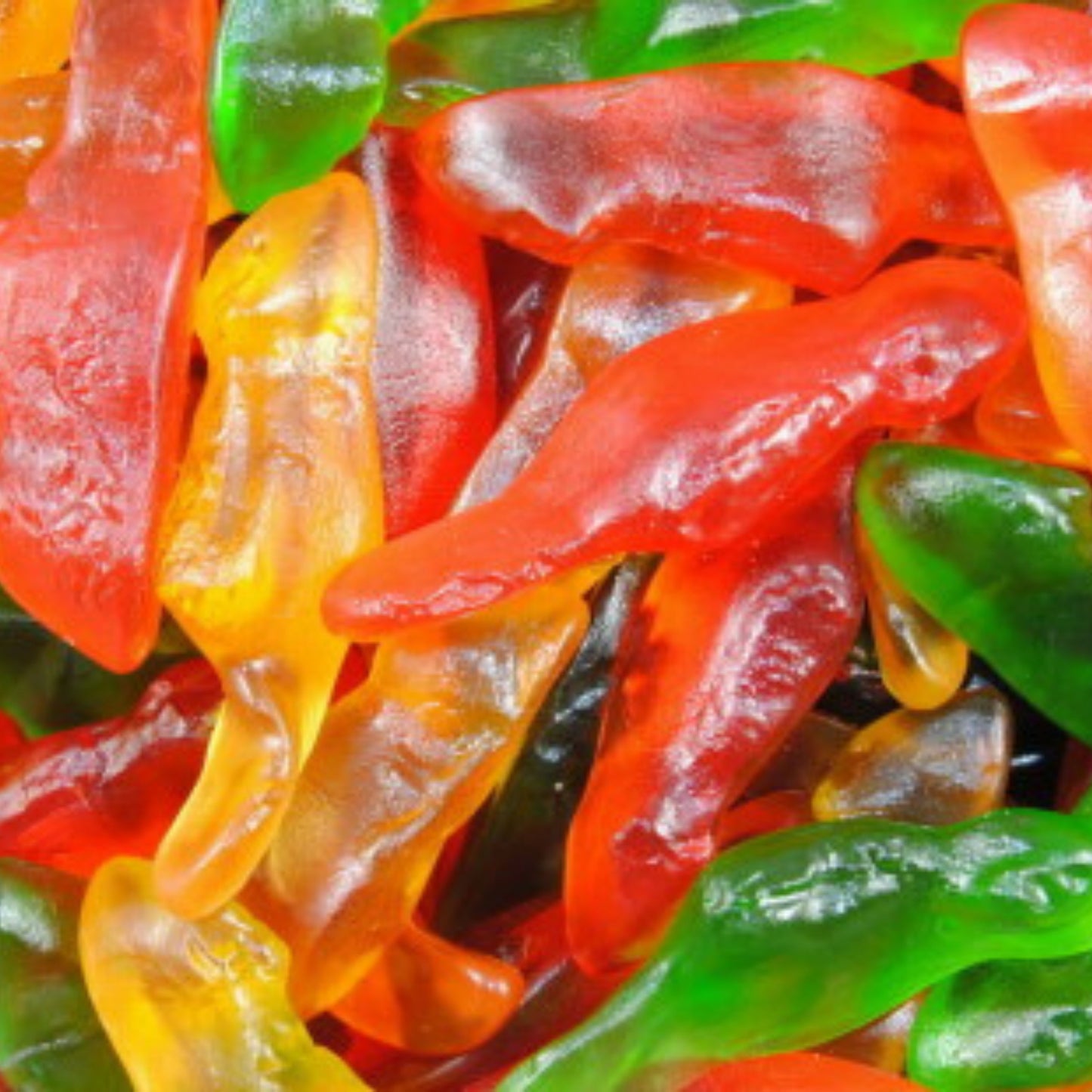Giant Gummy Rats Soft Chewy Fruit Flavored Candy
