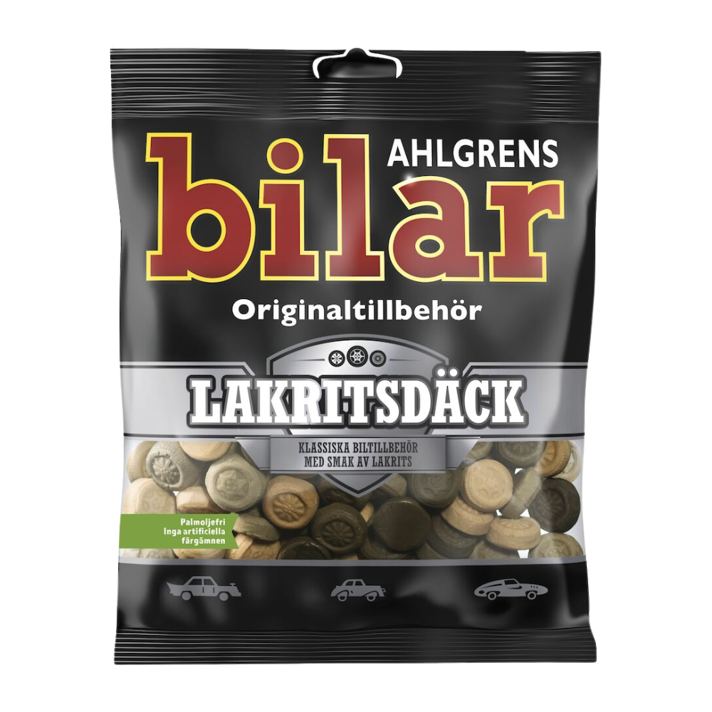Ahlgrens Däck Lakritzreifen 110g