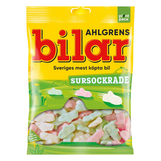 Ahlgrens Saure Zuckerautos – Authentische schwedische Süßigkeiten, spritzig und süß