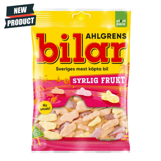 Ahlgrens Cars – Saure Früchte, schwedisches Autobonbon, spritzig und fruchtig