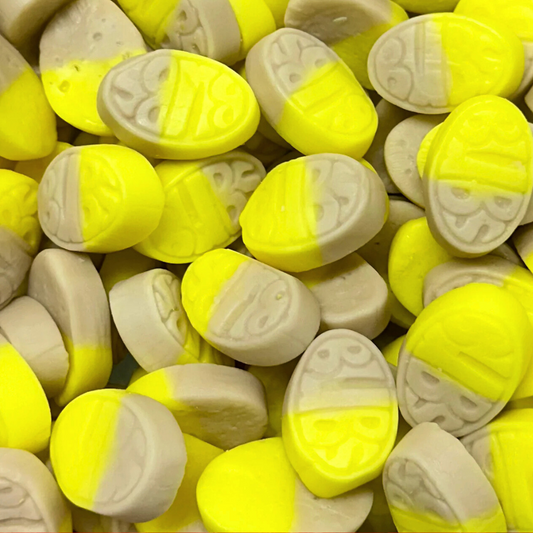 Bubs Mini Goody Sweet Ovals Banana Toffee – Gelatinefrei &amp; Einzigartige Geschmacksmischung Schwedische Süßigkeiten
