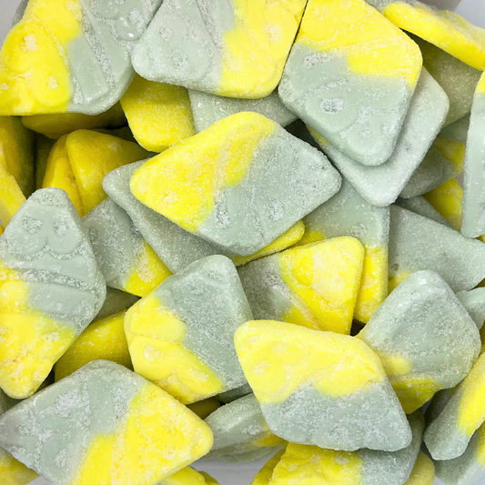 Bubs Sour Tutti Frutti Foam Rhombus Candy