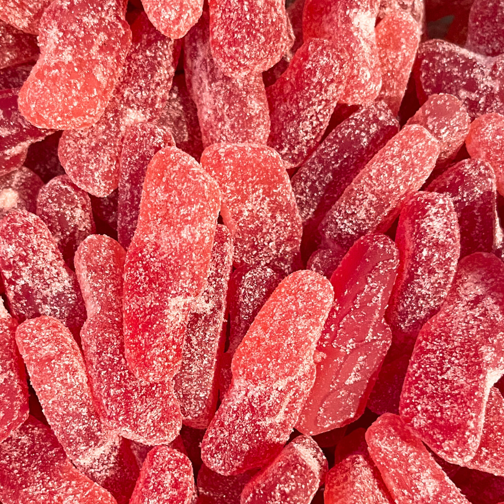 Bubs Sour Lightning Vegane schwedische Surblixt-Süßigkeiten, weltweit geliefert