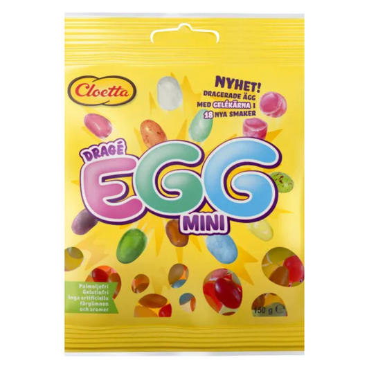 Cloetta Drage Egg Mini – Schwedische Ostersüßigkeit, köstlicher Leckerbissen