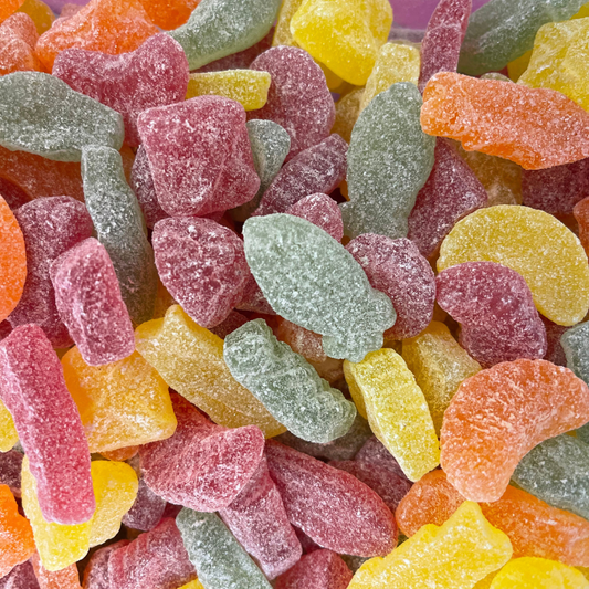 Gott &amp; Blandat Giants Sour | Authentische schwedische Jumbo-Sauerbonbonmischung