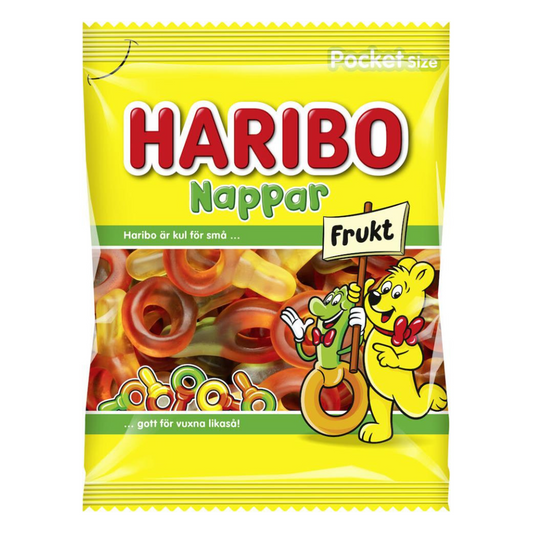 Schwedische Fruchtringe – Weiche und fruchtige Gummibonbons, farbenfroher Leckerbissen