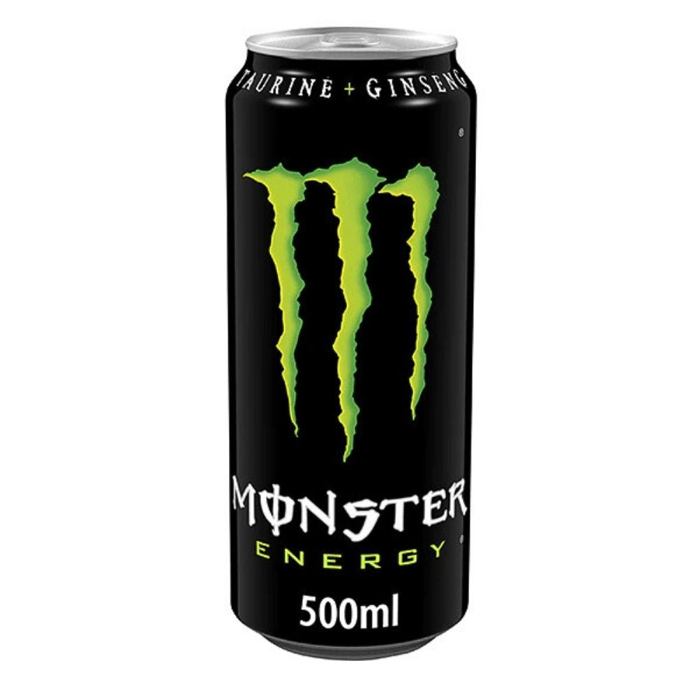 Monster Energy Drink 50cl Can – Classic Flavor, High Caffeine Boost & Long-Lasting Energy