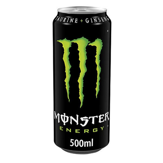 Monster Energy Drink 50cl Dose – Klassischer Geschmack, starker Koffeinschub und lang anhaltende Energie