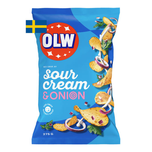 Estrella Swedish Chips-Vielfaltspackung – 180 g (9,7 oz) – Geschmacksrichtungen Butter, Meersalz, Ranch, Knoblauch, Cheddar und rote Zwiebeln