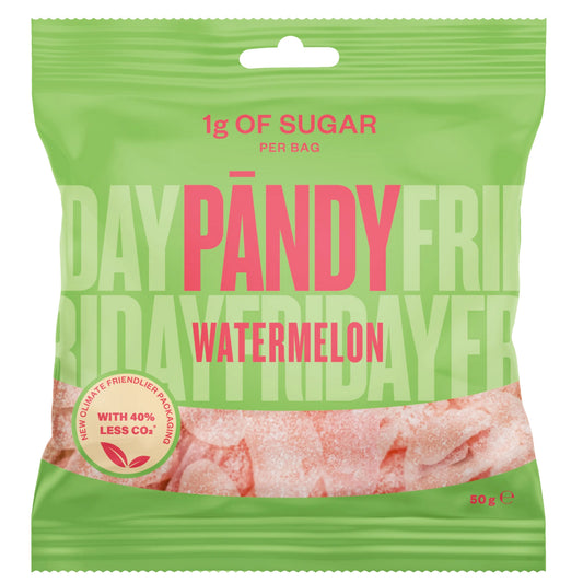Pandy Watermelon Candy Low Sugar Swedish Gummy Delight