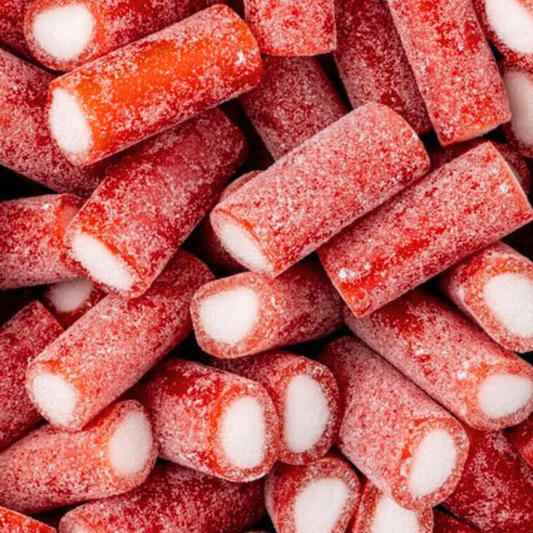 Rambo Erdbeere | Süße &amp; sprudelnde Erdbeerbonbons