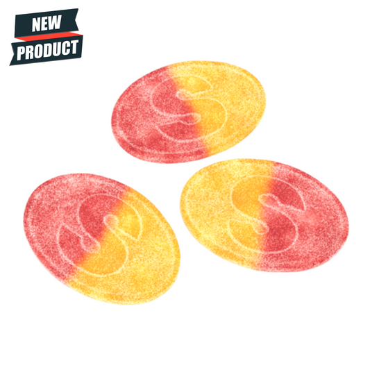 S-Mark Sour Lemon Raspberry – Authentische schwedische saure Süßigkeiten, würzige skandinavische Gummibärchen