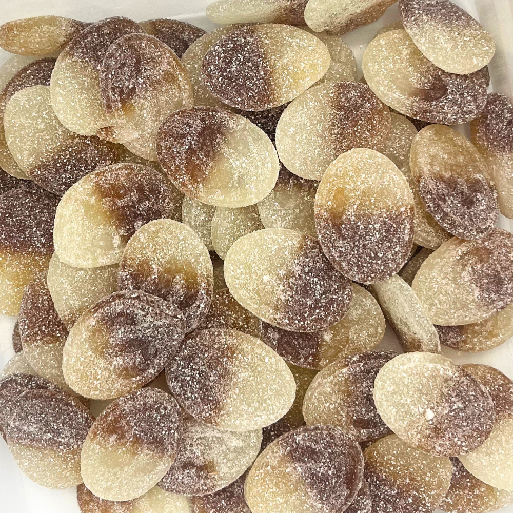 Schwedische saure Cola-Bonbons – spritziger und zäher Leckerbissen