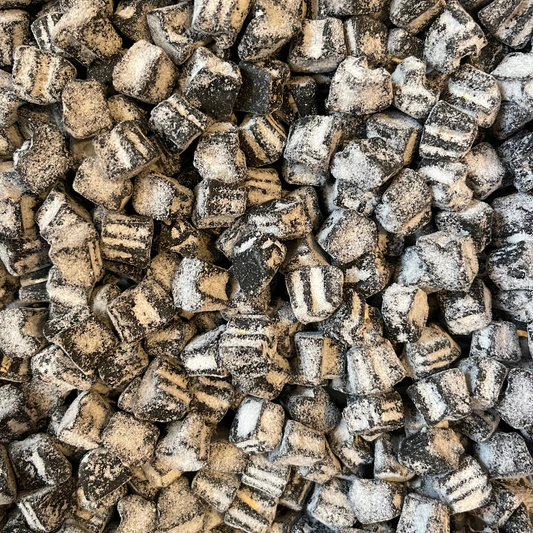 Swedish Salted Monkeys – Klassisches Lakritz mit salziger Note, süßer und zäher Leckerbissen für Lakritzliebhaber