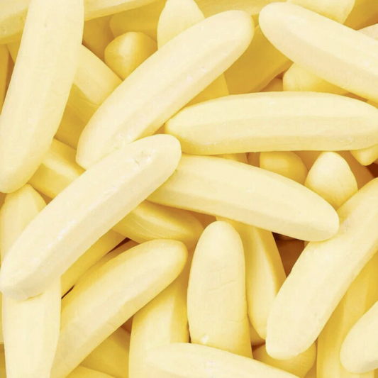 Klassische schwedische Schaumbananenbonbons – Fluffige Bananen-Marshmallow-Leckereien