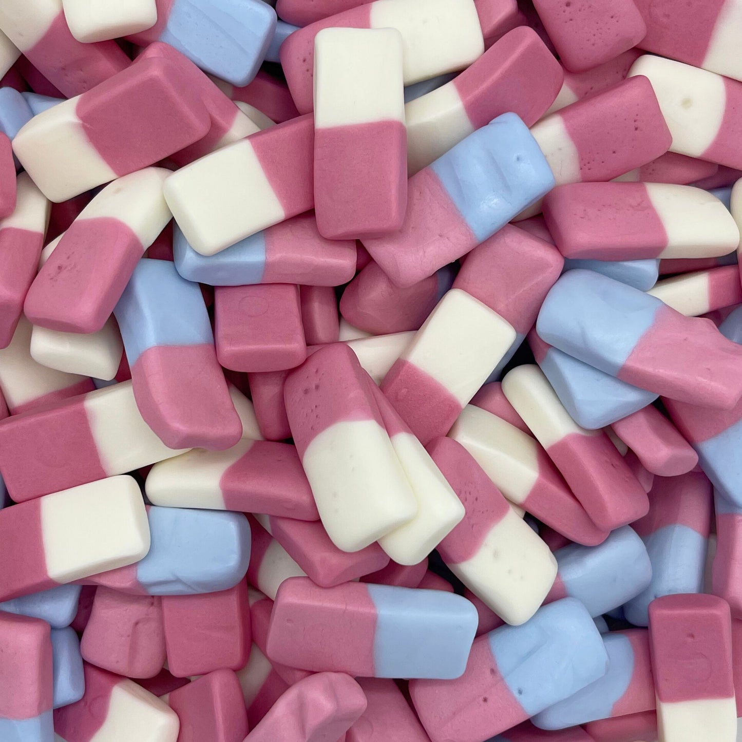 Squashies Mix Strawberry Cream Bubblegum Soft Chewy Candy
