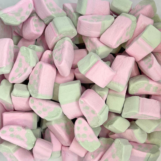 Weiches und süßes Süßigkeitenerlebnis mit Erdbeer-Marshmallow