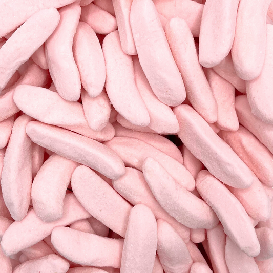 Sour Strawberry Banana Strips – Swedish Loose Candy