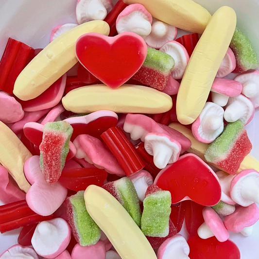 Süße Auswahl – Schwedische Pick &amp; Mix Süßigkeitentüte