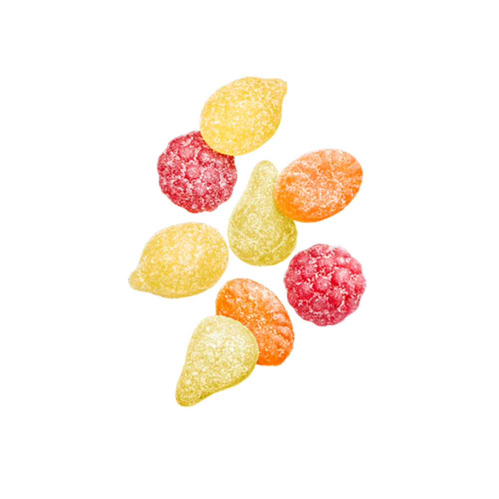 Fazer Tutti Frutti Sour – Vegane schwedische Gummibärchen mit spritzigen und fruchtigen Aromen
