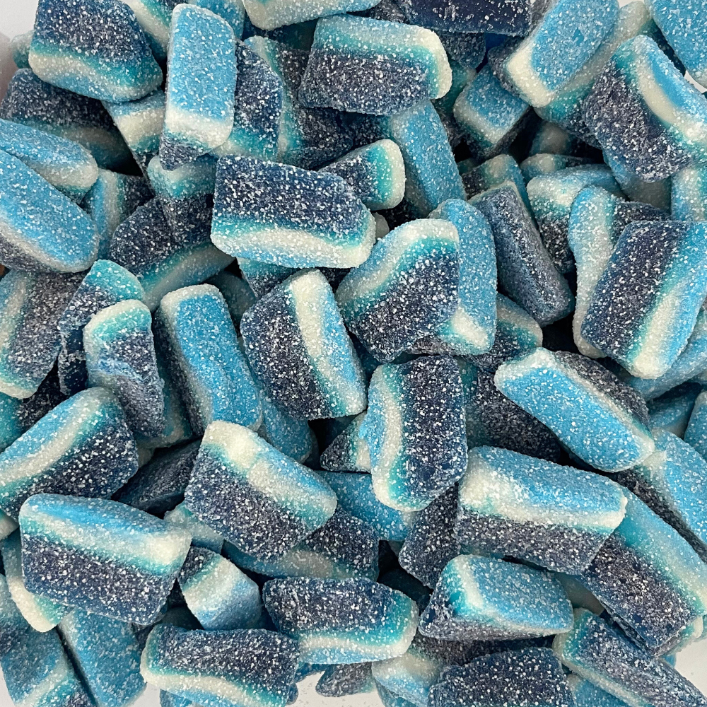 Vidal Blueberry Slices – Soft & Fruity Blueberry Candy, 2 lbs