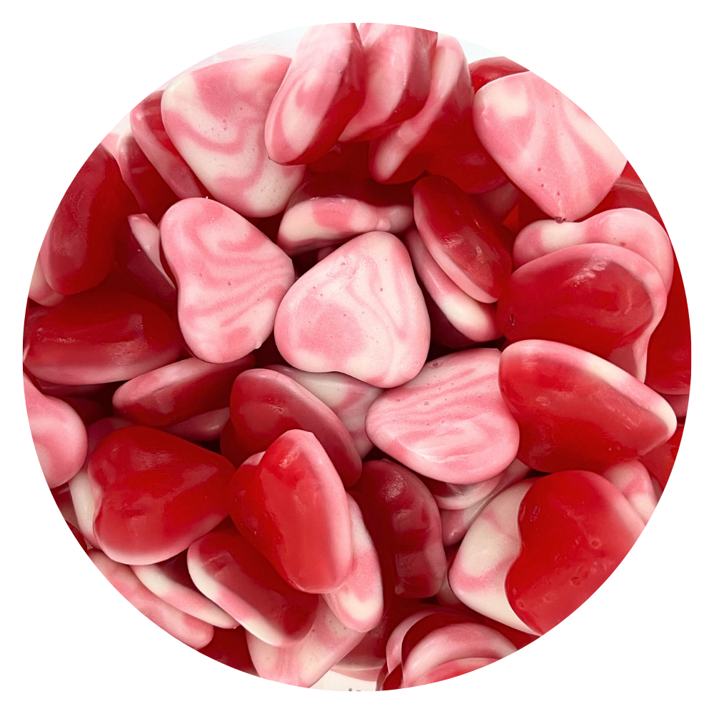 Twisted Heart Gummy Candy – Sweet, Chewy & Fruity Delights, 2 lbs