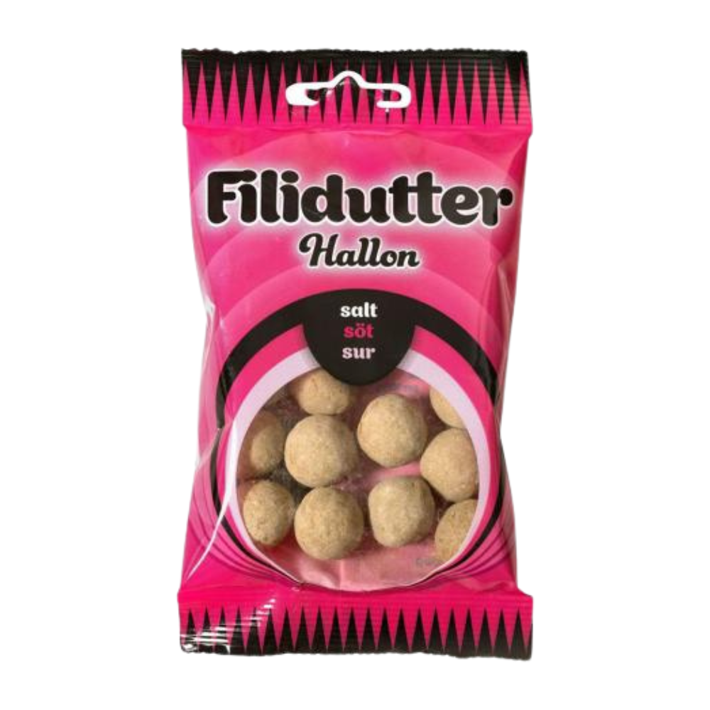 Filidutter Raspberry & Licorice Candy 65g
