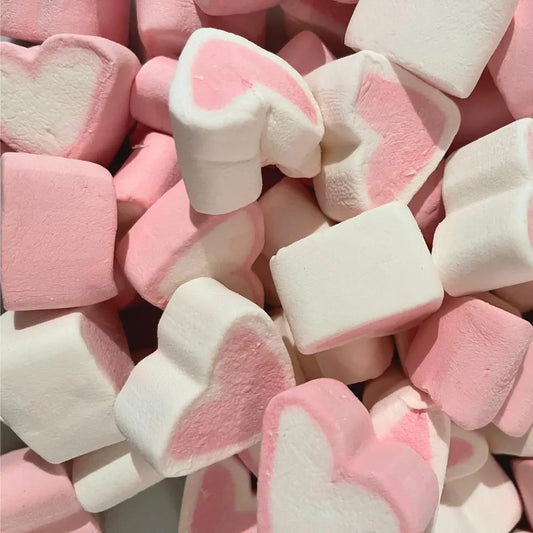 Schwedische Marshmallow-Herzbonbons – zähe und köstliche Leckereien